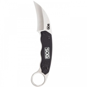 Cutit SOG Gambit, otel 7Cr17MoV, lama Hawkbill 66 mm
