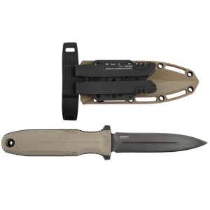 Cutit tactic SOG Pentagon FX FDE, otel CRYO CPM S35VN, lama 121 mm - Img 6