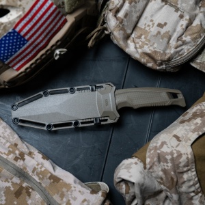 Cutit tactic SOG Recondo FX FDE Straight Edge, otel CRYO 440C, lama 117 mm - Img 10