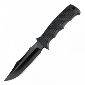 Cutit tactic SOG SEAL Pup Elite Black TiNi Straight Edge, otel AUS-8, lama 123 mm - Img 7