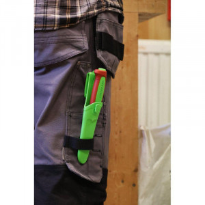 Cutit utilitar Basic Carbon 511, Editia 2024 - Green, Dala Red, Morakniv - Img 5