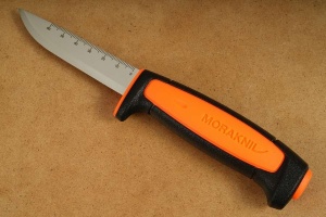 Cuțit utilitar Morakniv Basic 511 (C) METRIC Orange/Negru - Img 17