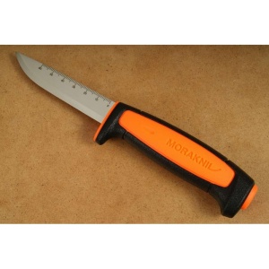 Cuțit utilitar Morakniv Basic 511 (C) METRIC Orange/Negru - Img 4