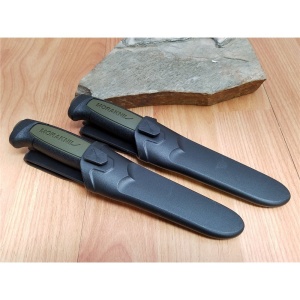 Cutit utilitar Morakniv Basic 546 (C) Military Green, lama 91 mm, otel inoxidabil - Img 14