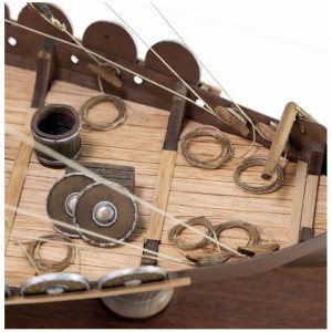 Drakkar viking-sec XVIII-XIX, Navomodel Amati, Scara 1:50, Lungime 44cm - Img 6