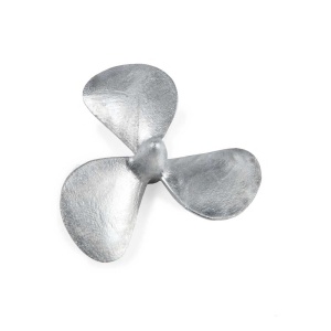 Elice metalice cu 3 lame, dreapta pt navomodele, Amati - Img 1