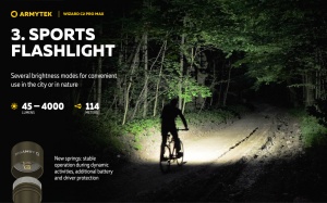 F06701CO Wizard C2 Pro Max Magnet USB Olive - lumina alba, Armytek - Img 11