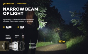 F07501WO Lanterna tactica Dobermann Pro Magnet USB Olive - Warm, Armytek - Img 8