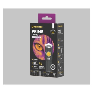 F08101W Lanterna Prime EDC C2 Pro Magnet USB - lumina calda, Armytek - Img 18
