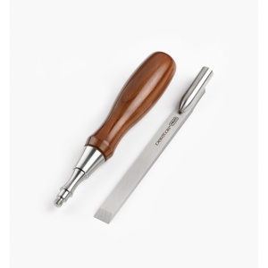 Flushing chisel blade + handle, Veritas Tools. - Img 3