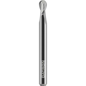 Freza cu varf rotund, Datron 0068403, 2 caneluri, 3.0x6.0mm - Img 1