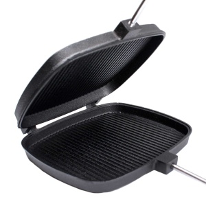 Gratar din fonta pentru foc de tabara Stabilotherm Grilljarn - Img 3