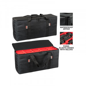Husa textila cu separatoare reglabile pt genti/valize protectie 7641, Explorer Cases - Img 2
