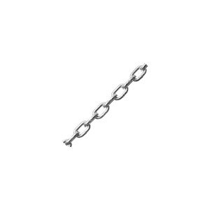 Lanț sudat cu zale medii Ø10 mm, 5m, oțel galvanizat zincat - Img 1