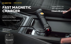 Lanterna EDC Armytek Prime C2 Pro Max Warm 4000 lm cu acumulator 21700 inclus - Img 17