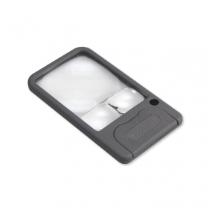 Lupa de buzunar cu LED multi-putere 2,5x, 4,5x și 6x - Carson - Img 3