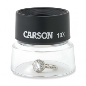 Lupa de focalizare LumiLoupe, putere 10x cu suport - Carson - Img 2