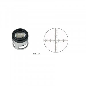 Lupa de precizie cu scala gradata, 29 x ø 29 mm - Img 3