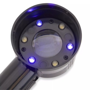 Lupă de precizie MeasureLoupe cu iluminare UV si LED 11,5x - Carson - Img 19