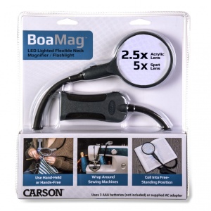Lupa flexibila pentru gat BoaMag, putere 2.5x cu leduri, Carson - Img 12