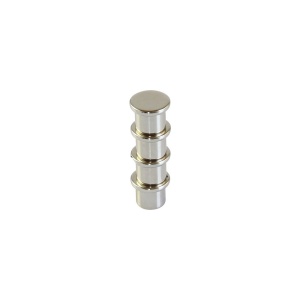 Magnet cu margine de prindere Industrial 10x10mm, set 4 bucăți