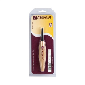 Micro dalta in forma de U pentru sculptura in lemn, Flexcut - Img 11