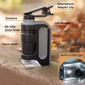 Microscop Carson pentru digiscopie, Kit MicroBrite Pro - Img 5