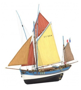 Navomodel barca de pescuit Tuna Boat Marie Jeanne, scara 1:50 - Artesania Latina