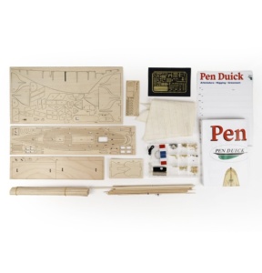 Navomodel Pen Duick Cutter, scara 1:28. Model de navă din lemn - Artesania Latina - Img 2