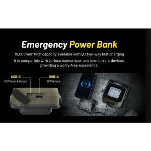 Nitecore NWL30, Lanterna 3-in-1 Lampa Camping 3000lm - Img 15