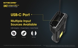 Nitecore UM2 - Incarcator USB Inteligent 2 Sloturi - Img 10