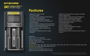 Nitecore UM2 - Incarcator USB Inteligent 2 Sloturi - Img 20