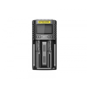 Nitecore UMS2 - Incarcator USB-C 2 Sloturi cu LCD - Img 2