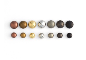 Nituri 10mm cap semisferic, Tandy Leather - Img 1