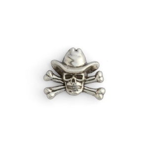 Ornament cap de mort - Tandy Leather SUA