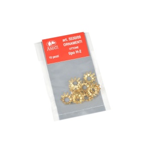 Ornament din alama tip H/2 pentru navomodele / hobby, Amati Italia - Img 3