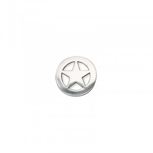 Ornamente Stea placate cu argint Tandy Leather SUA - Img 2
