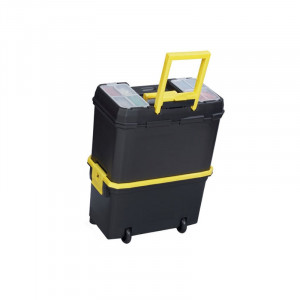 P.O. 10M Cutie plastic mobila dubla 18", Port Bag - Img 3