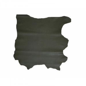 Piele capra captuseala/proiecte mici, military green - Img 2