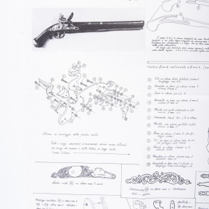 Plan Pistol Gun Rests pt hobby, Amati Italia