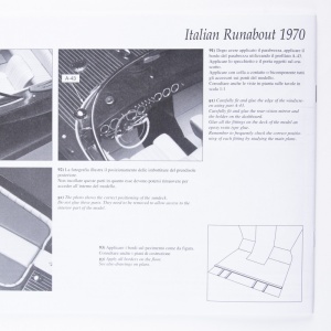 Planuri constructie navomodel Amati, Runabout - Img 4