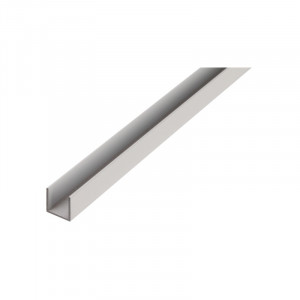 Profil aluminiu forma "U",˜ 20 - 25- 30 ,1000 mm - Img 2