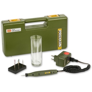 Proxxon 28635, Set Complet Gravura pe Sticla, Trial Glass - Img 19