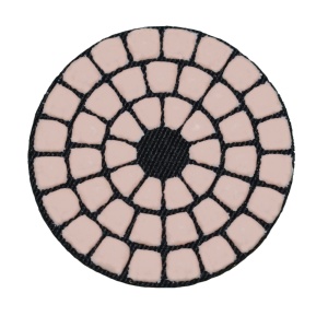 Proxxon 28658, Set 3 discuri diamantate pentru slefuire si lustruire, GR200, diametru 50mm, pentru WP/A si WP/E - Img 1