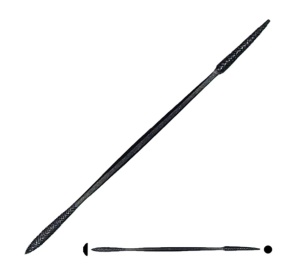 Raspel pentru sculptura lemn si marmura B185, Milani Utensili