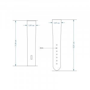 Sabloane taiere pentru curele de ceas din piele 18, 20, 22, 24mm latime - Img 3