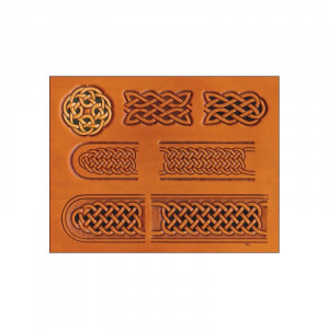 Sablon pielarie "Celtic" pentru curele - Tandy Leather - Img 2