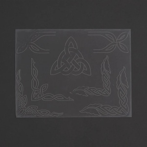 Sablon pielarie colturi celtice - Tandy Leather SUA - Img 3
