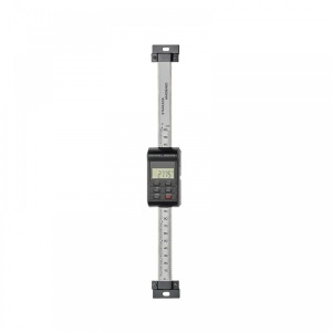 Scală vernier digitală de 200 mm pentru montaj vertical, WABECO