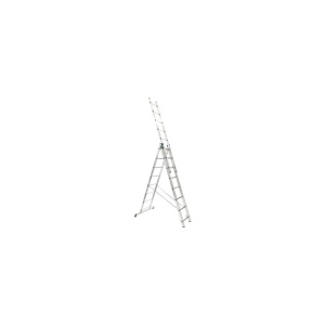 Scara tripla aluminiu universala 3x9 trepte - Img 2